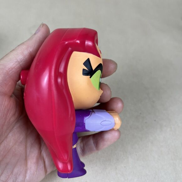 TEEN TITAN GO STARFIRE SHOOTER BEAST BOY 2019 MCDONALD HAPPY MEAL TOYS DC Comics - Picture 7 of 7